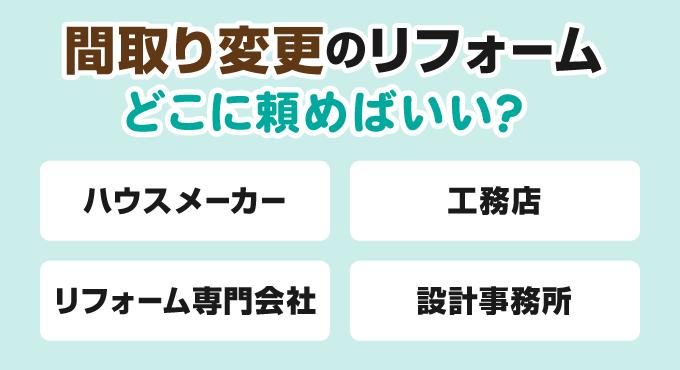 間取り変更リフォーム