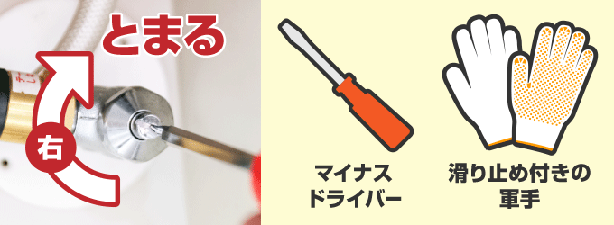 ドライバー式の場合