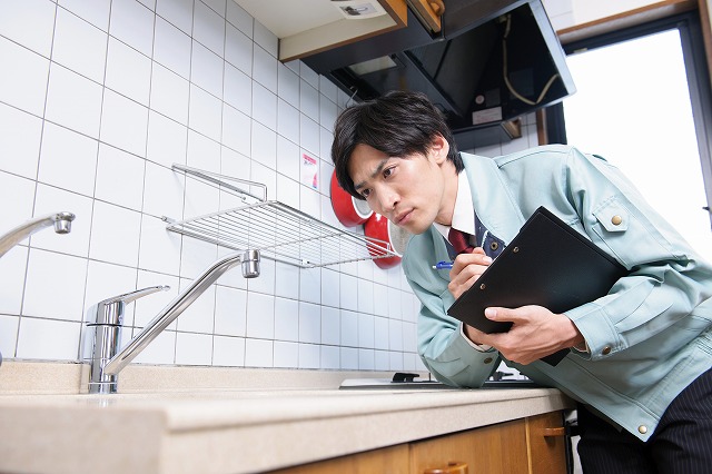 トイレ以外の場所で異音チェック