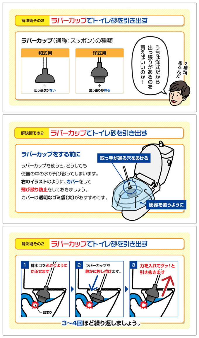 トイレつまりの直し方 図解-11