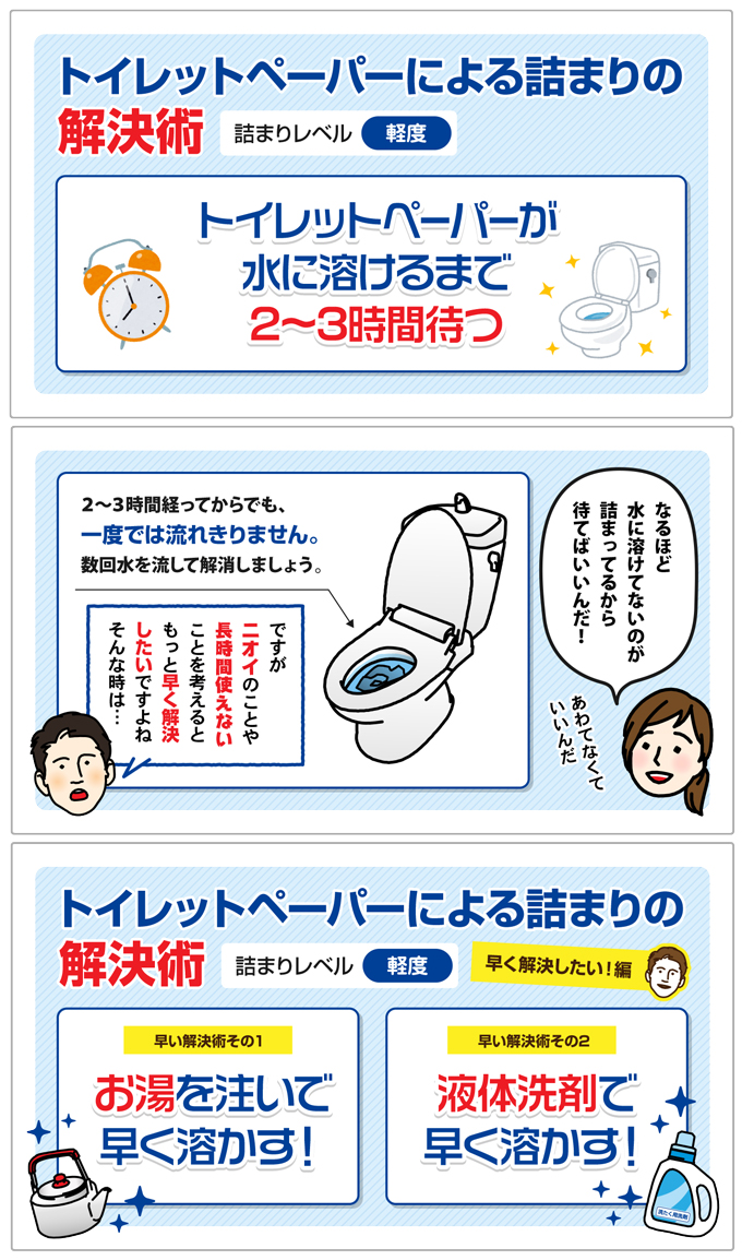トイレつまりの直し方 図解-2